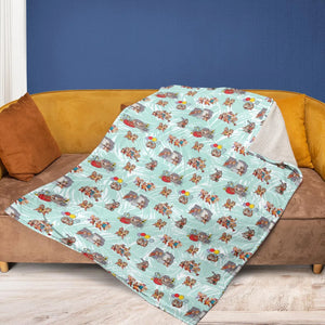 Rescue Team Chip 'n Dale Rescue Rangers Fleece Blanket