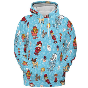 All-over Print Hoodie - 3M5N22KF -  - 2