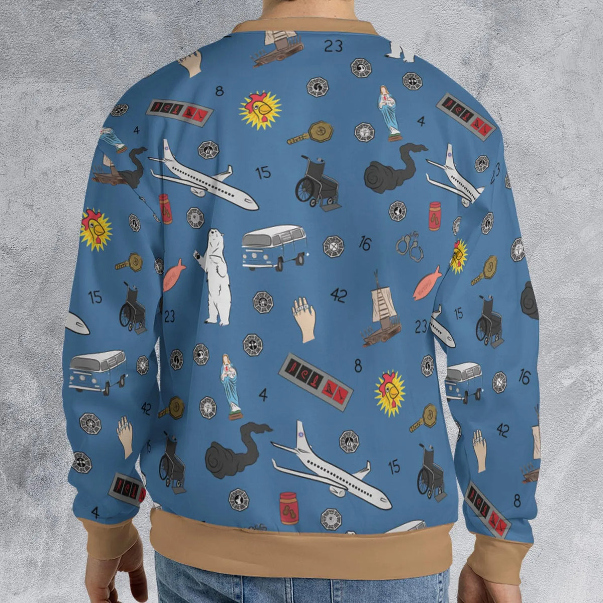 Get Lost Again Lost TV Show All-over Print Sweatshirt