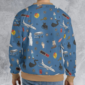 Get Lost Again Lost TV Show All-over Print Sweatshirt