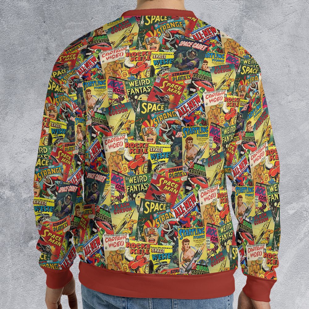 All-over Print Sweatshirt - PWBEKN7Z -  - 2