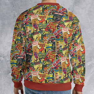 All-over Print Sweatshirt - PWBEKN7Z -  - 2