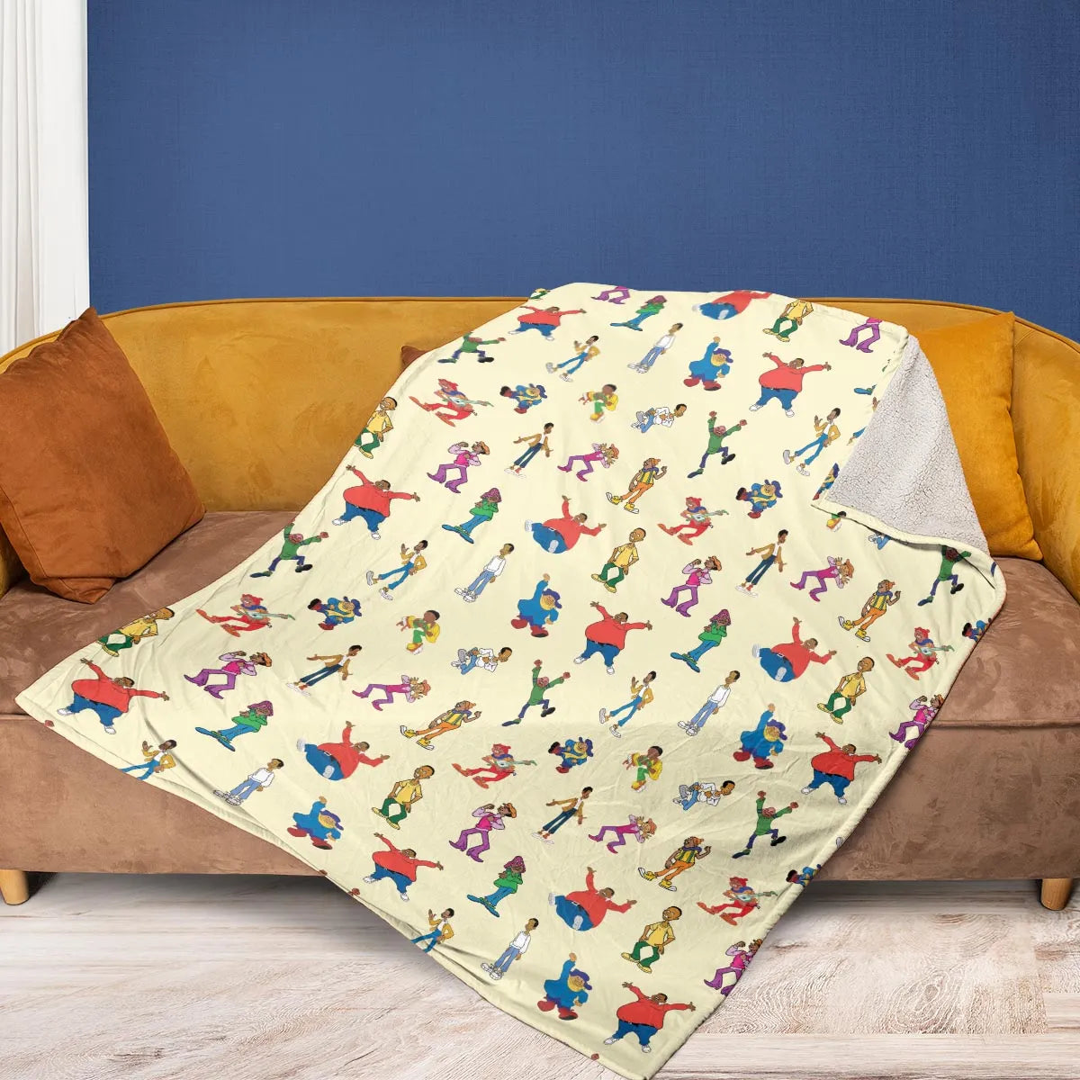 Fat Albert and the Cosby Kids Fleece Blanket