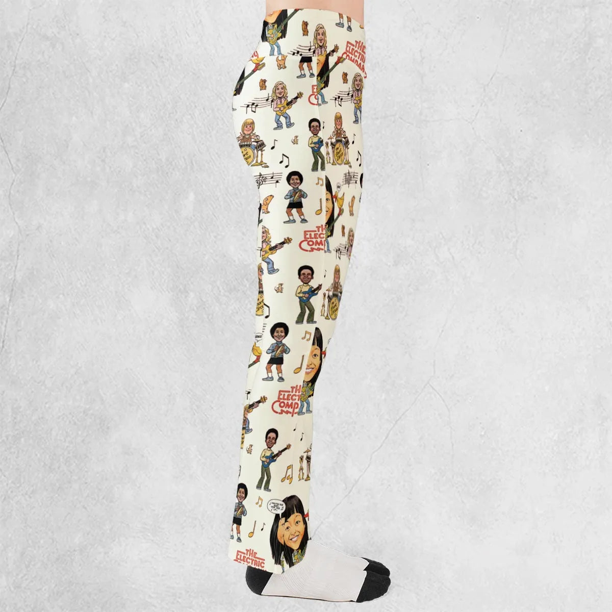 The Electric Company PBS Show Flare Leggings