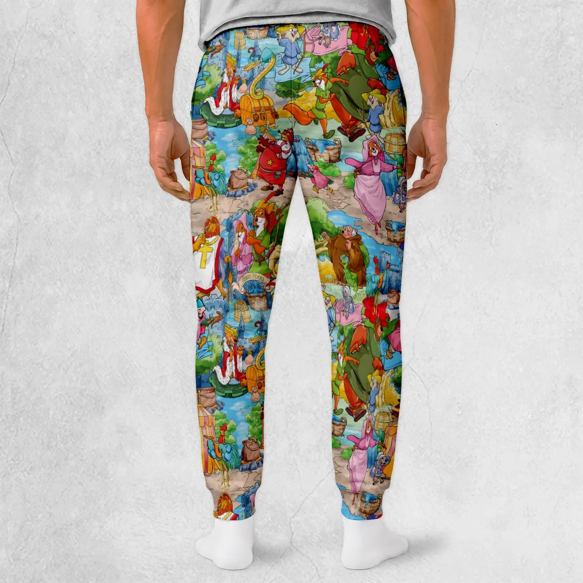 Archer Wood Plaid Robin Hood Sweatpants