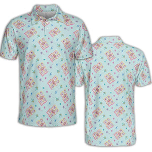 Golden Girls Patterned AOP Men/Women Polo Shirt