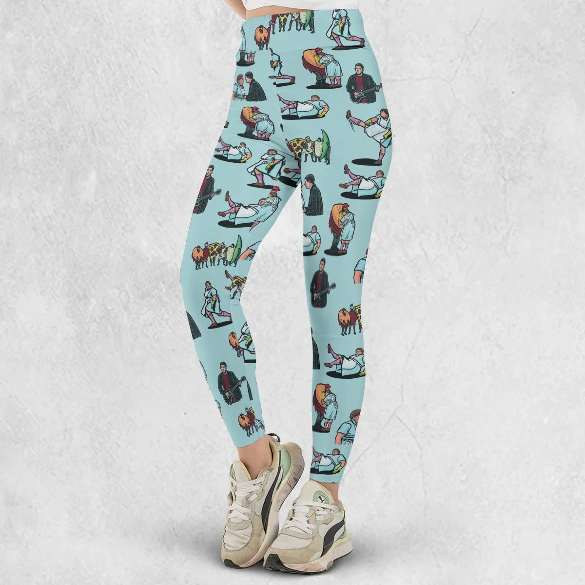 Lunch Lady Land SNL Legging