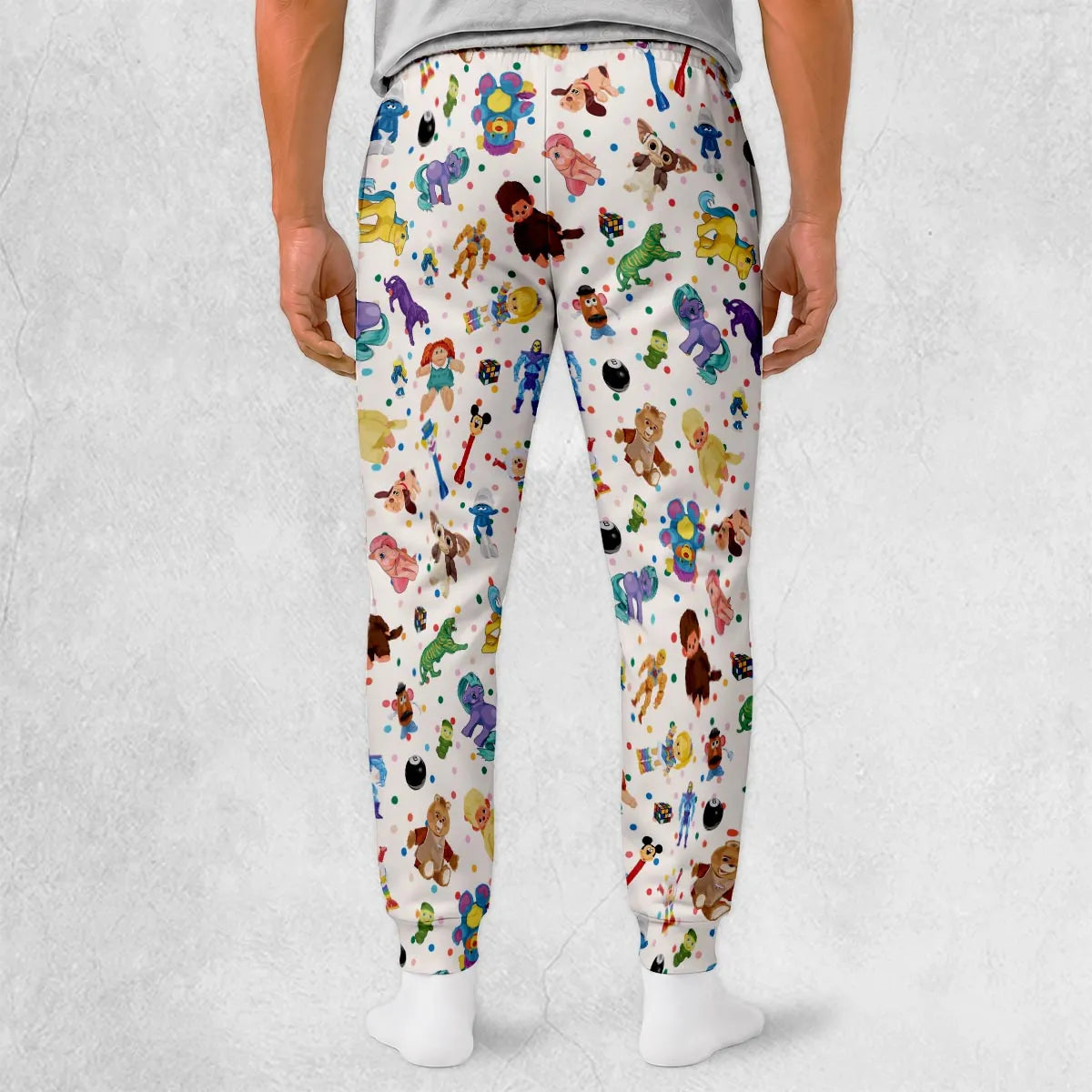 80s Toy Collage Sweatpants