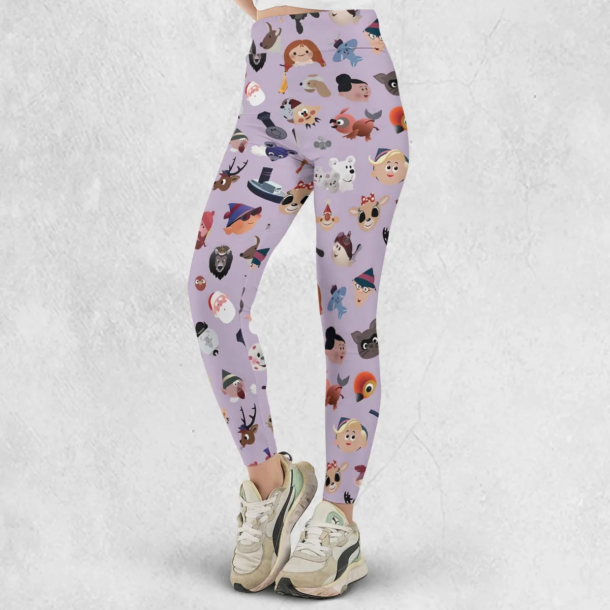 Iconography Rudolph the Red-Nosed Reindeer Legging