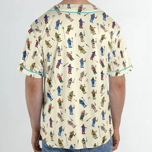 Carl In Masters Of The Universe Pattern Unisex Baseball Jersey