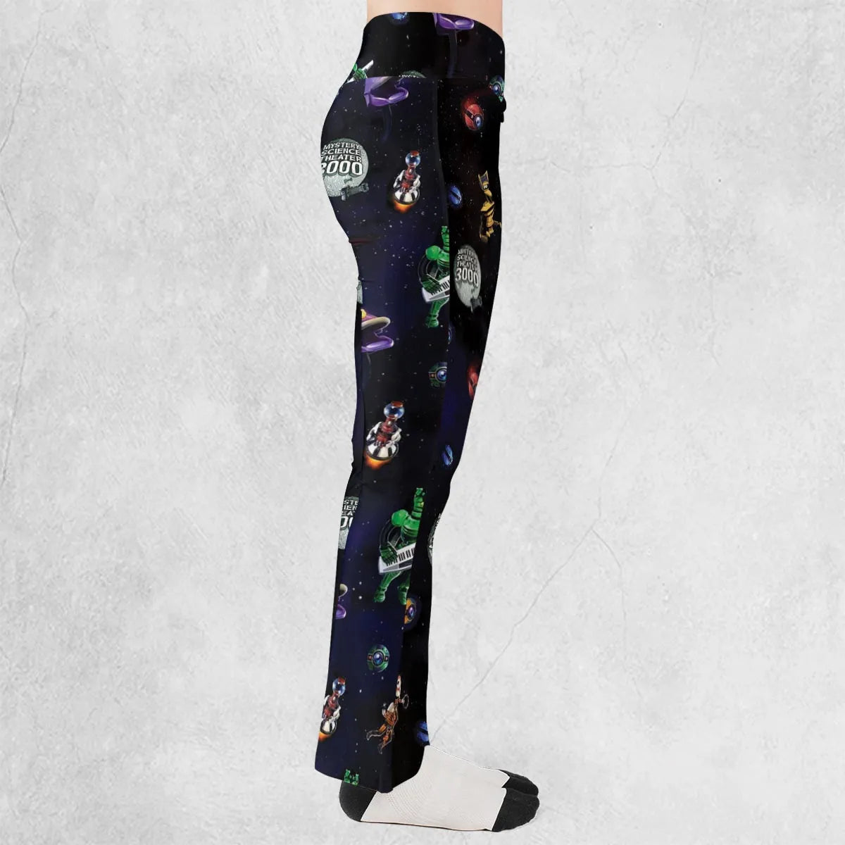 Robot Roll Call MST3K Flare Leggings