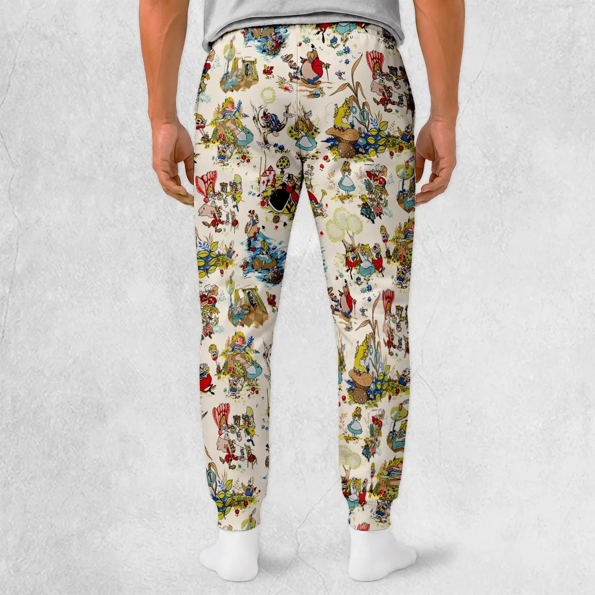 Alice In Wonderland Pattern Sweatpants