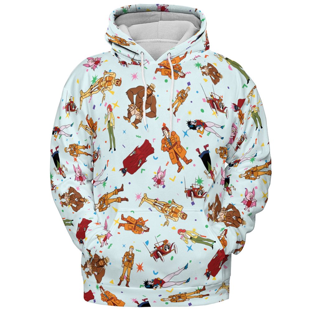 All-over Print Hoodie - 59FCWDNT -  - 2