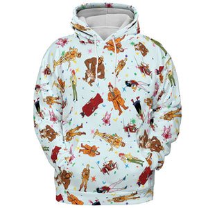 All-over Print Hoodie - 59FCWDNT -  - 2