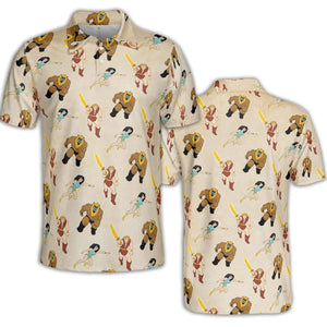 Thundarr the Barbarian AOP Men/Women Polo Shirt