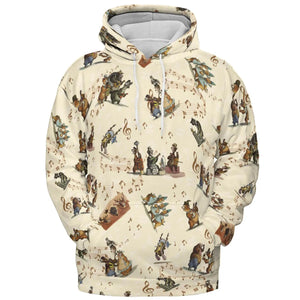 Country Bear Jamboree All-over Print Hoodie