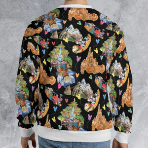 Mountain Magic Kingdom Parks All-over Print Sweatshirt