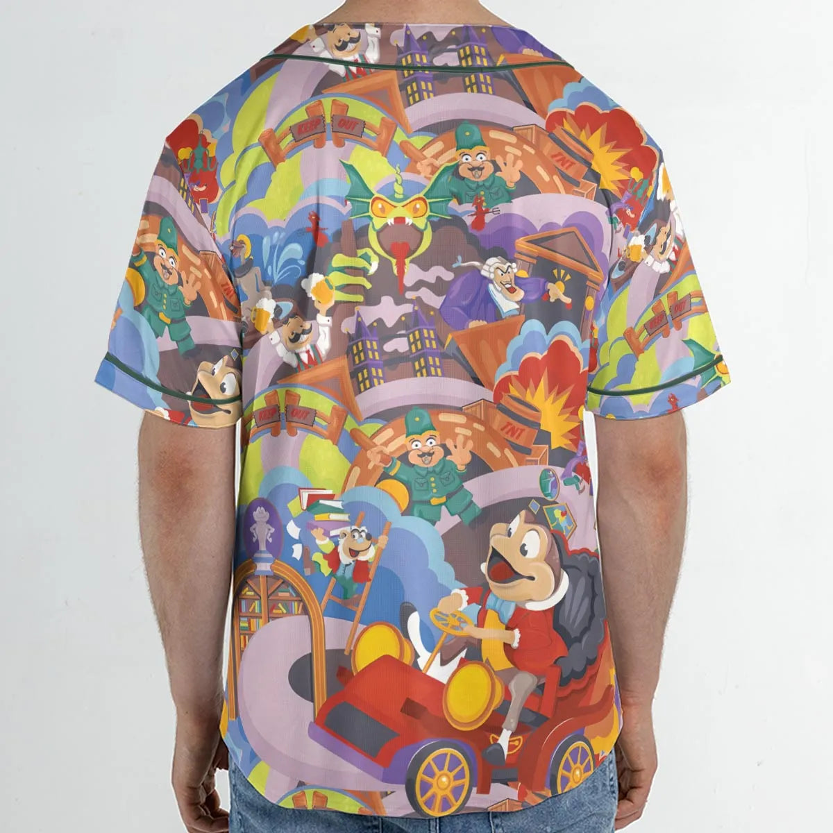 Wild Ride Unisex Baseball Jersey