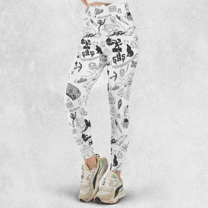 Buffy The Vampire Slayer Pattern Legging