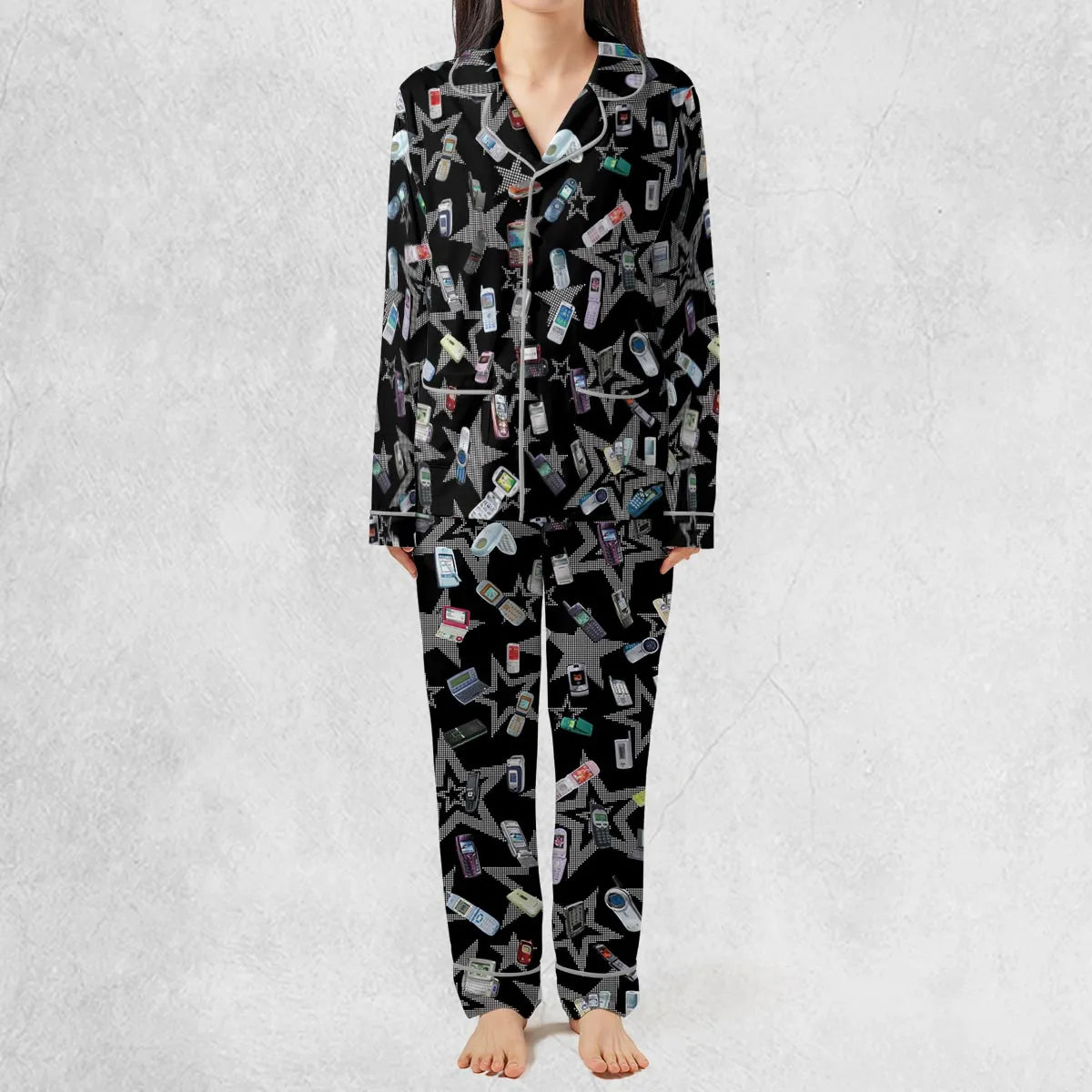 Retro Futurism Pajamas Set