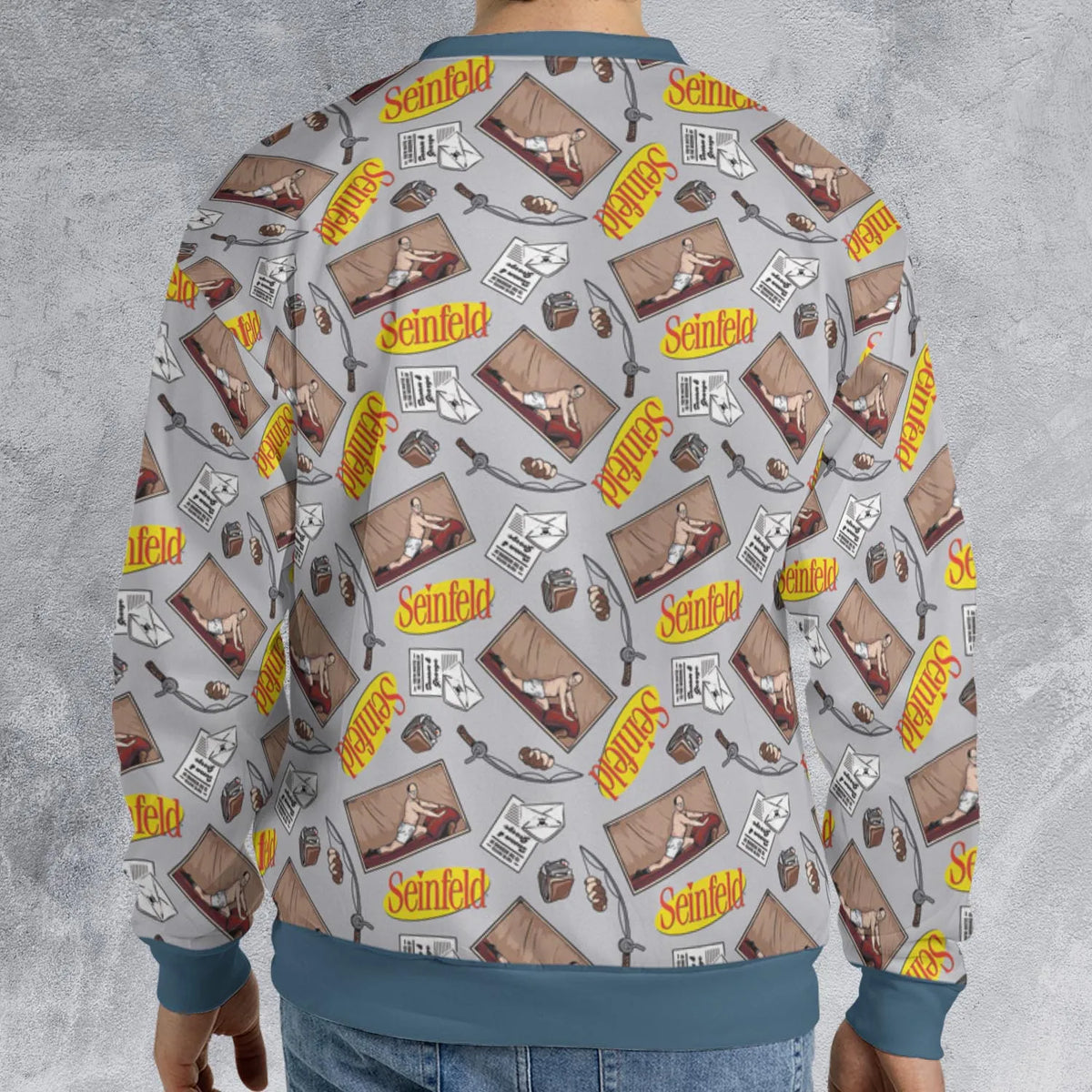 George Underwear Seinfeld All-over Print Sweatshirt