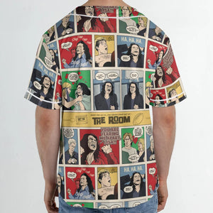 The Room Comic Style Unisex Baseball Jersey