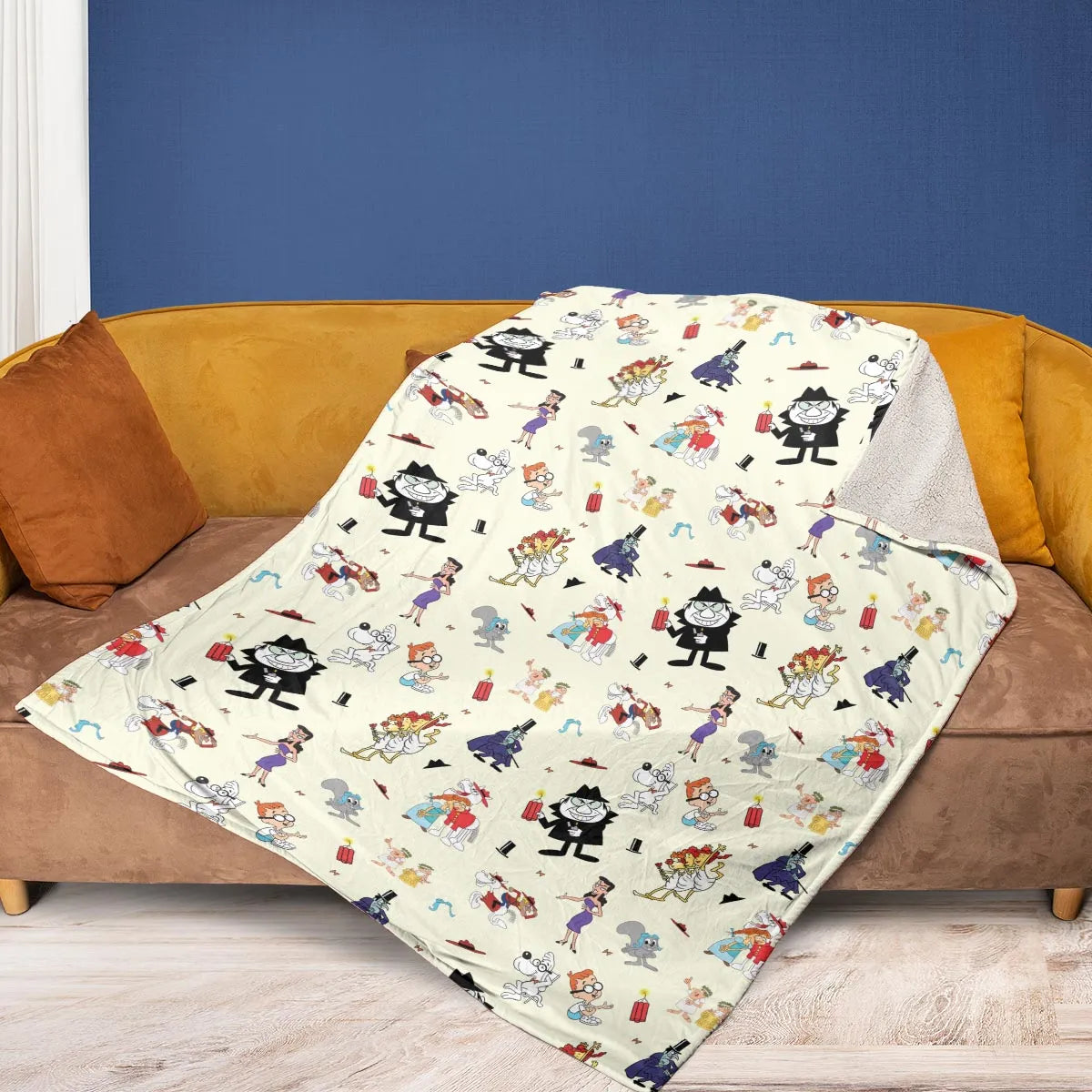 Bullwinkle’s Boss Fleece Blanket