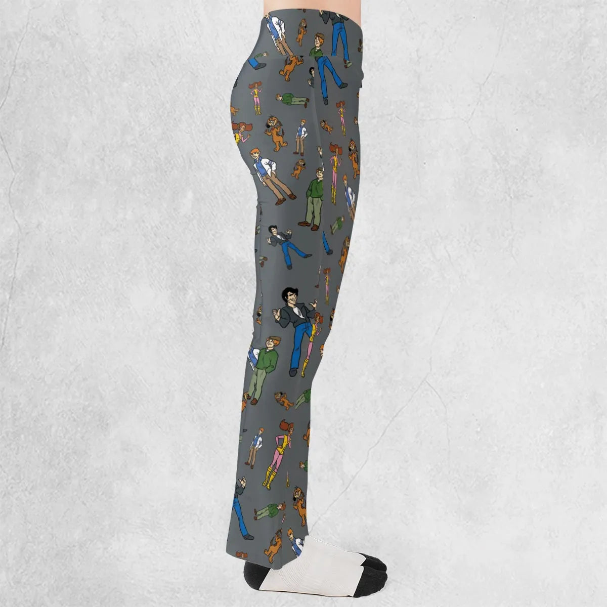 Nostalgic Gang The Fonz and the Happy Days Gang Flare Leggings