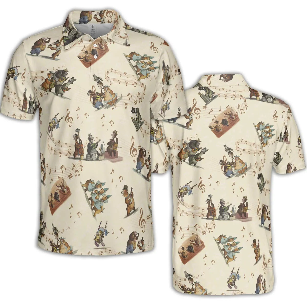 Country Bear Jamboree AOP Men/Women Polo Shirt