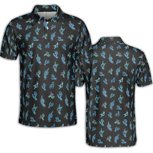 Santa Cruz Screaming Hand AOP Men/Women Polo Shirt
