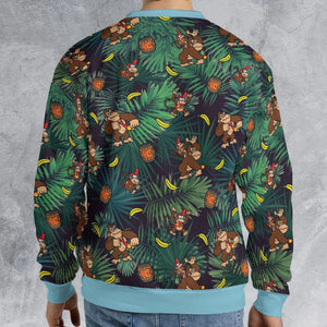Donkey Kong Nintendo Video Games All-over Print Sweatshirt