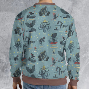 Paranormal Creatures All-over Print Sweatshirt