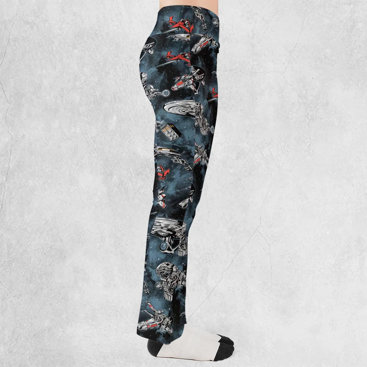 Ultimate Space Fleet Flare Leggings