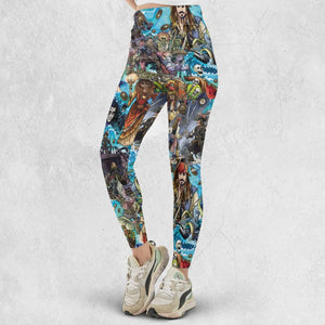 Travel And Fight Pirates of the Caribbean Legging