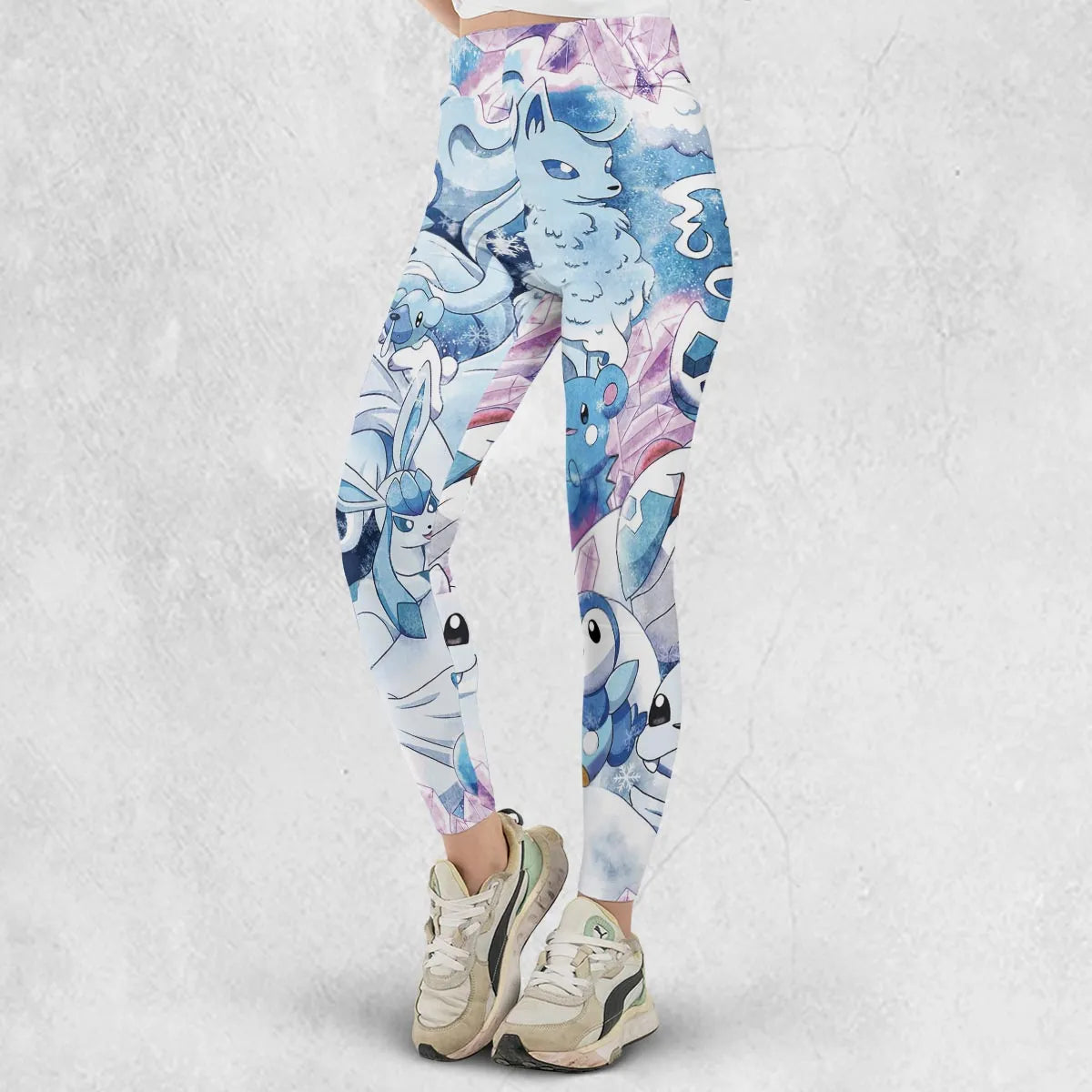 Winter Friends Pokemon Pattern Legging