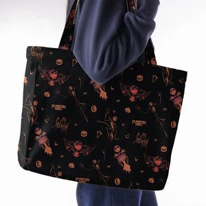 Pumpkin King Jack Skellington Large Tote Bag