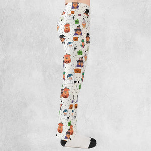 Memorable Friends McNugget Buddies Mcdonalds 1992 Flare Leggings