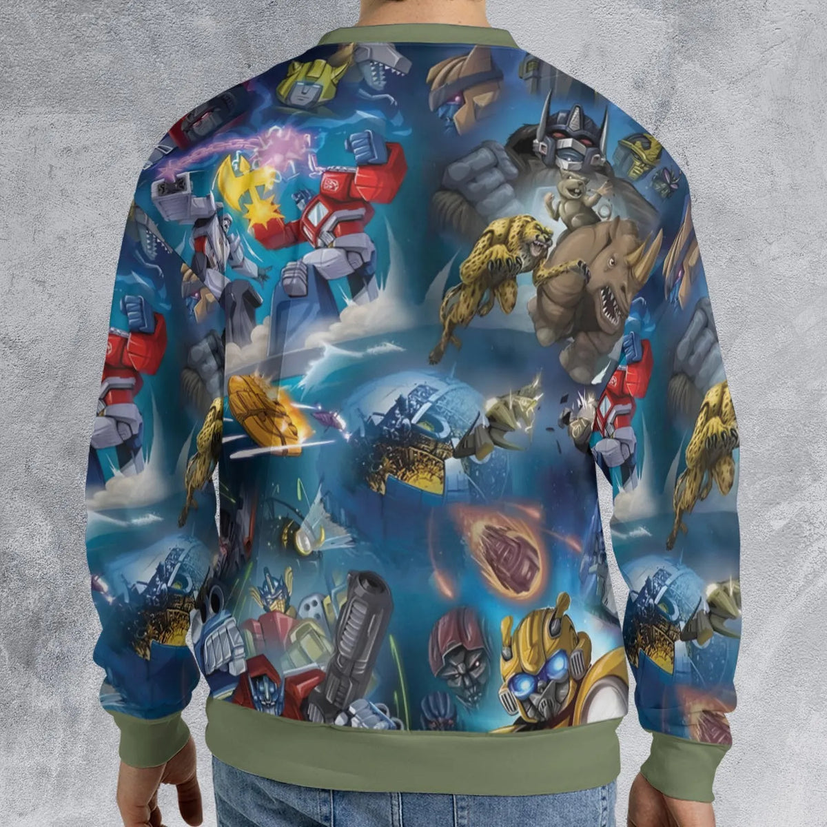 Beast Wars All-over Print Sweatshirt