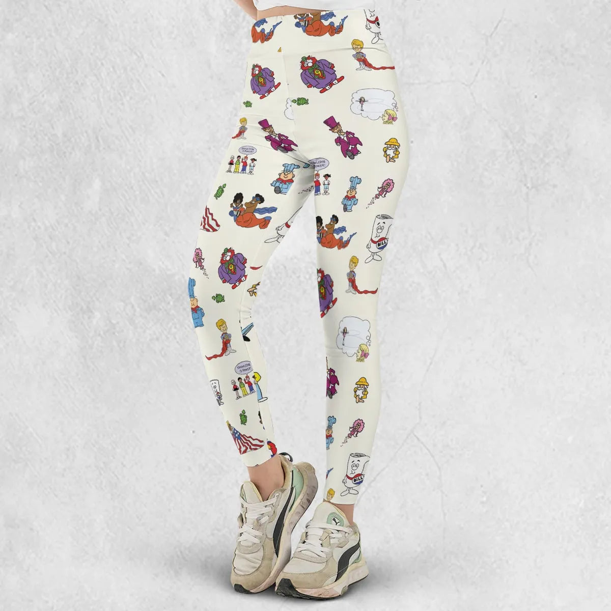 Schoolhouse Rock Characters Legging