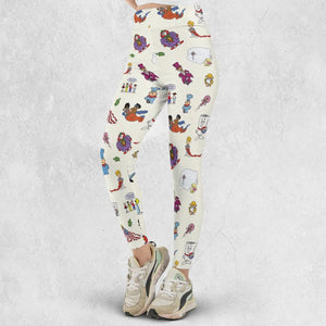 Schoolhouse Rock Characters Legging