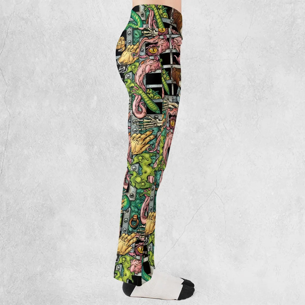 Castle Grayskull Dungeon He-man And The Masters Of The Universe Flare Leggings