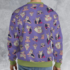 The Noise Pizza Tower All-over Print Sweatshirt