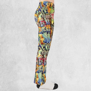 999 Happy Haunts Flare Leggings