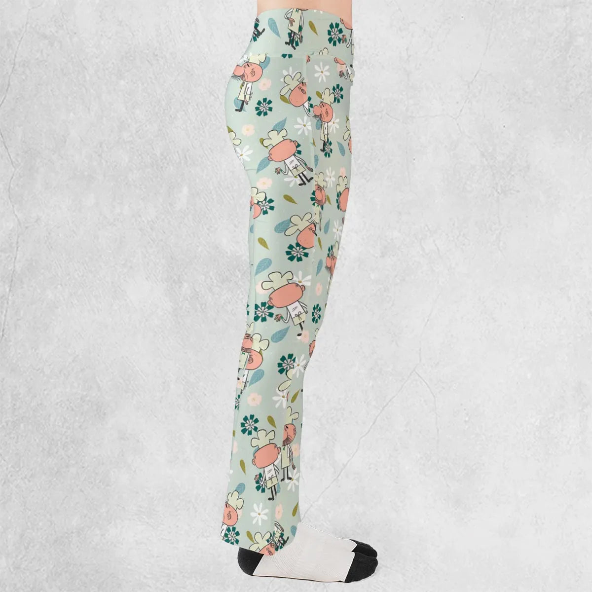 Old Bill Peabody's Improbable History Flare Leggings