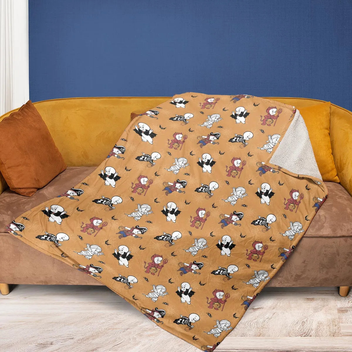 Casper Costume Fun Fleece Blanket