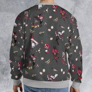 Helluva Hazbin All-over Print Sweatshirt