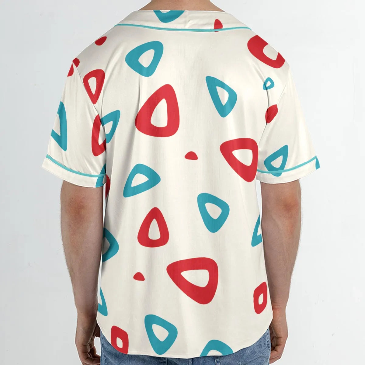 Togepi Pattern Pokemon Unisex Baseball Jersey