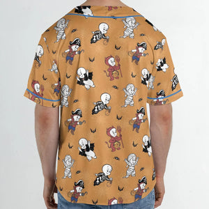 Casper Costume Fun Unisex Baseball Jersey
