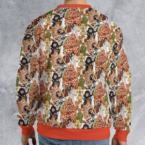All-over Print Sweatshirt - 2JFKYMLF -  - 2