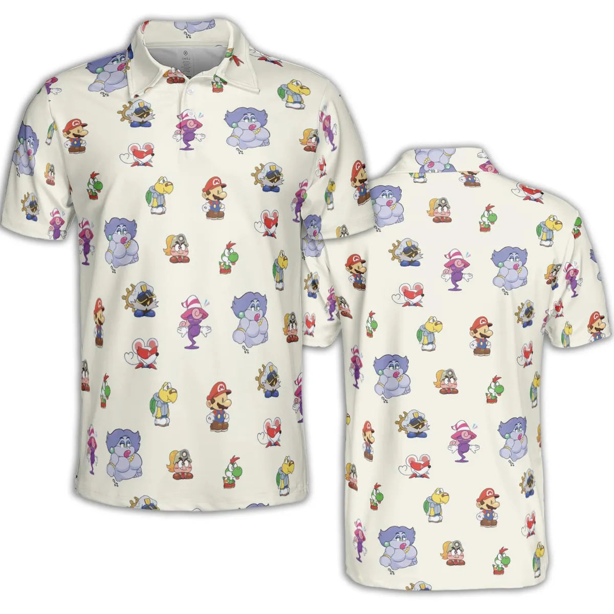 Play In Style Super Mario AOP Men/Women Polo Shirt